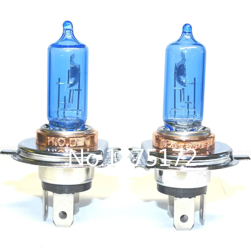10X 9003 H4 12V 5000K 100W Очень Платиновые супер белые Ксеноновые HOD галогенные лампы