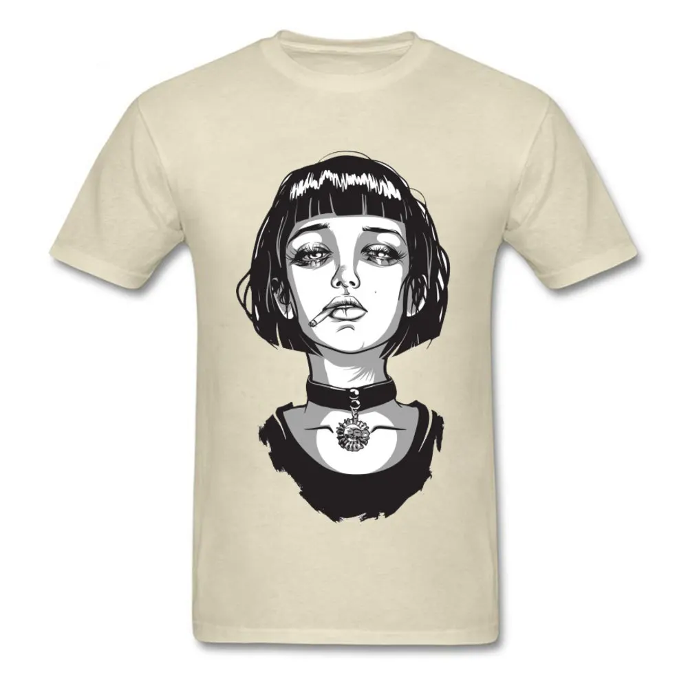 Mathilda принт футболка мужская Леон профессиональный убийца в ретро стиле с