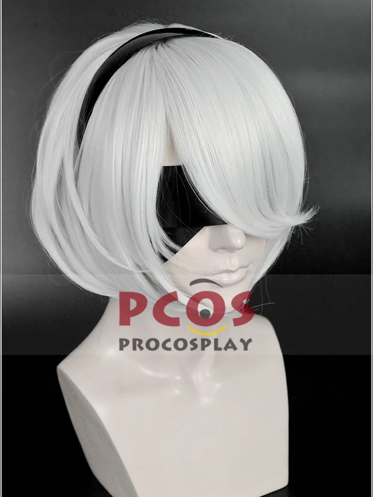 В наличии Nier : Automata YoRHa 2B повязка на глаза для косплея блиндера парика mp003637 |