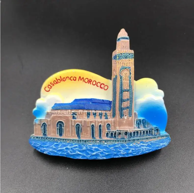 Марокканский магнит на холодильник 3D полимерные магниты ручной росписи для