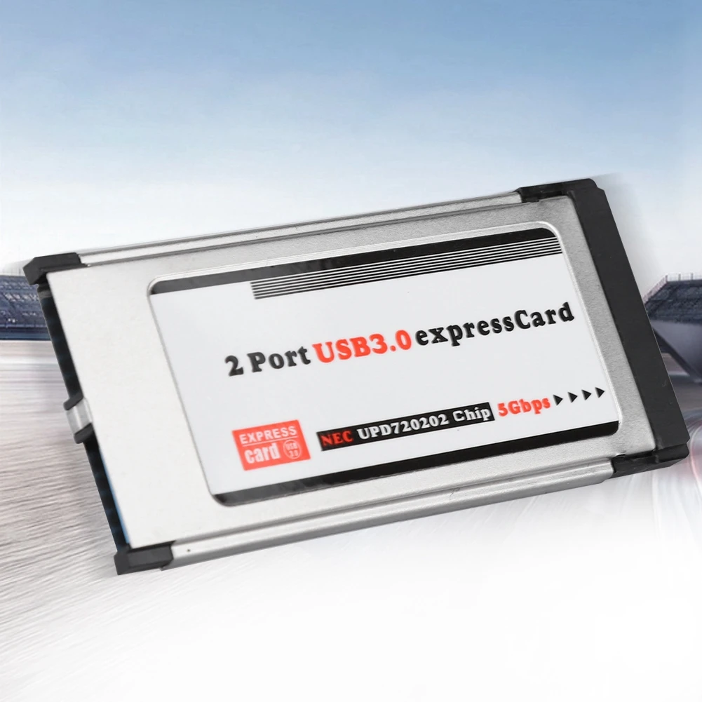Конвертер PCI-E адаптер Expresscard Card PCI Express на 2 порта USB 3 0 34 мм/54 мм Адаптер конвертера |