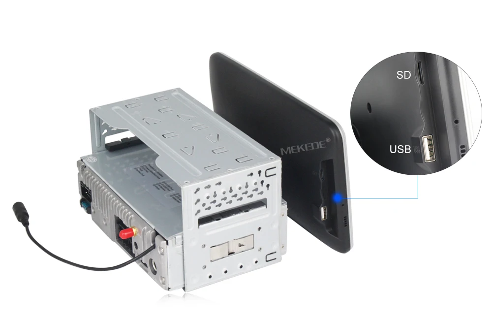 MEKEDE 1024X600 1din 8 дюймовым экраном gps navi автомобильный мультимедийный плеер HD видео-воспроизведения Зеркало Ссылка BT громкой связи usb sd aux Стерео устройство