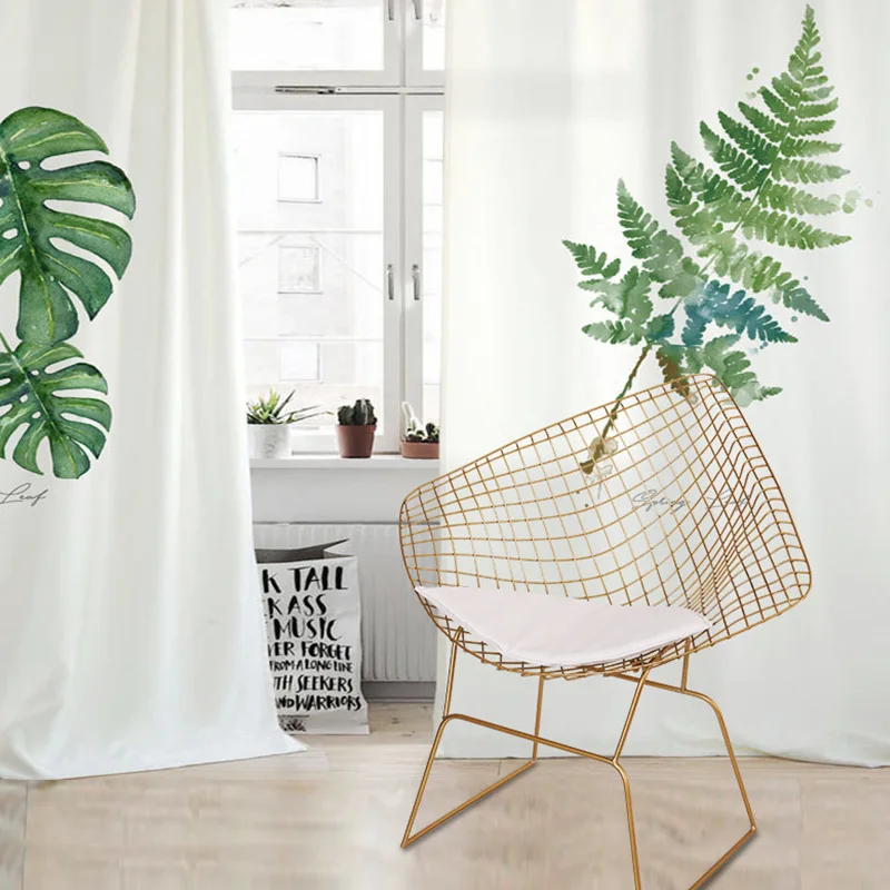 2 шт. модное металлическое стальное кресло для отдыха железная проволока стул с