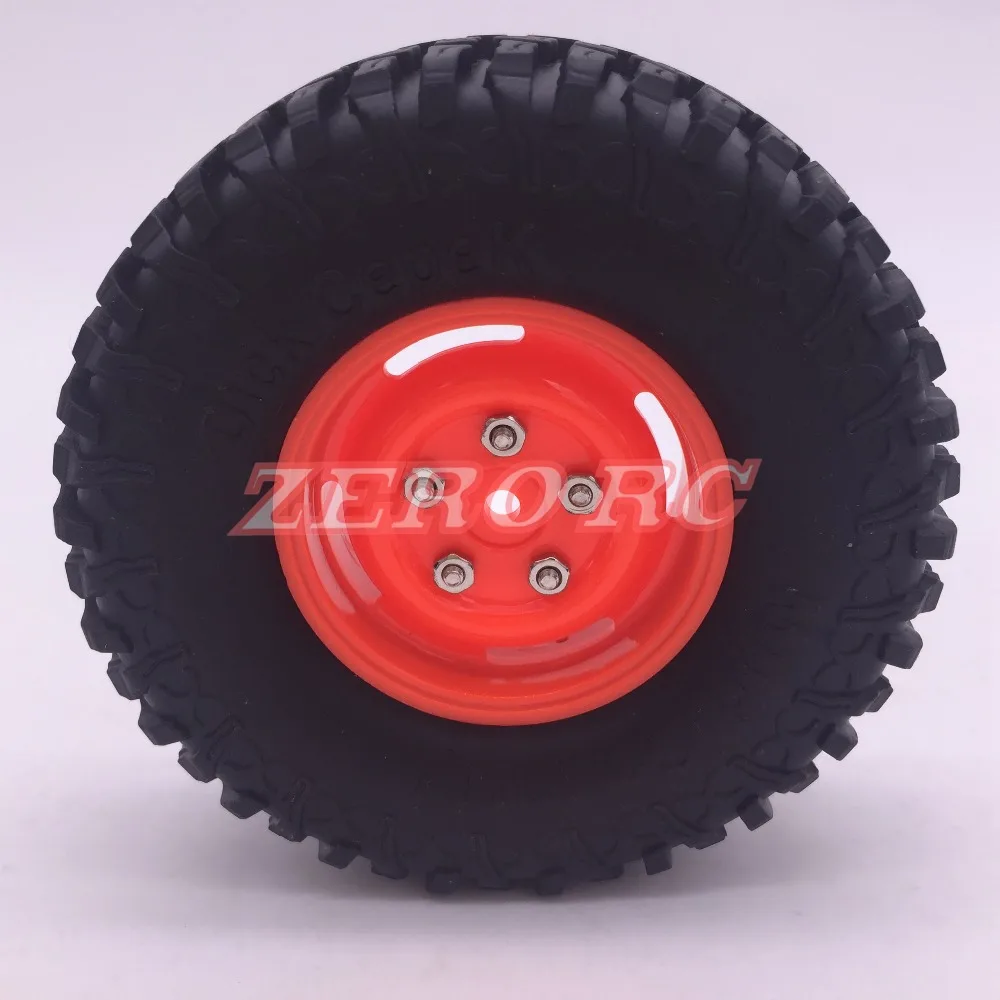 4 шт. радиоуправляемые шины для гусеничного автомобиля 100 мм 1 9 дюйма|rock crawler|wheels