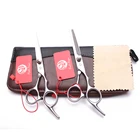 Парикмахерские ножницы Z1001, 6,5 дюйма, из нержавеющей стали с фиолетовым драконом