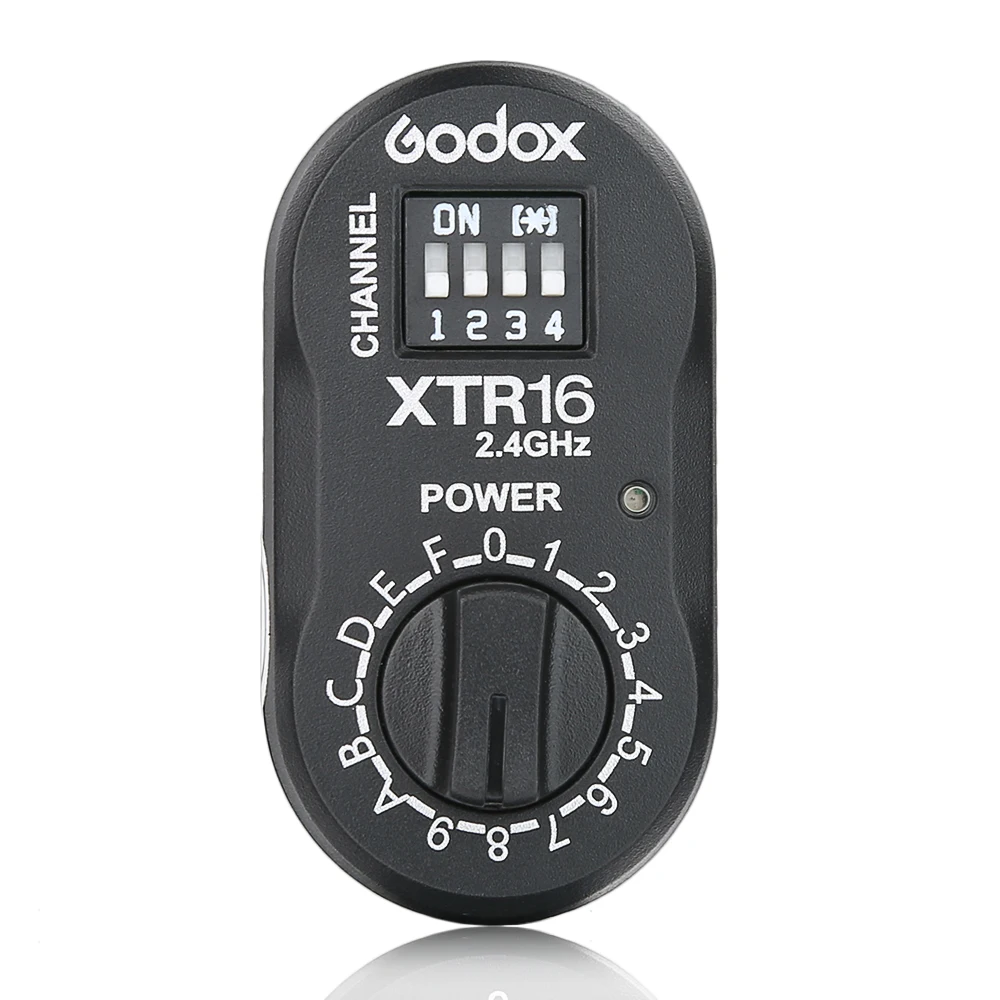 Godox Новый 2 4G беспроводной ресивер для X1C X1N XTR-16 передатчик триггер AD360 DE QT DP QS GS GT