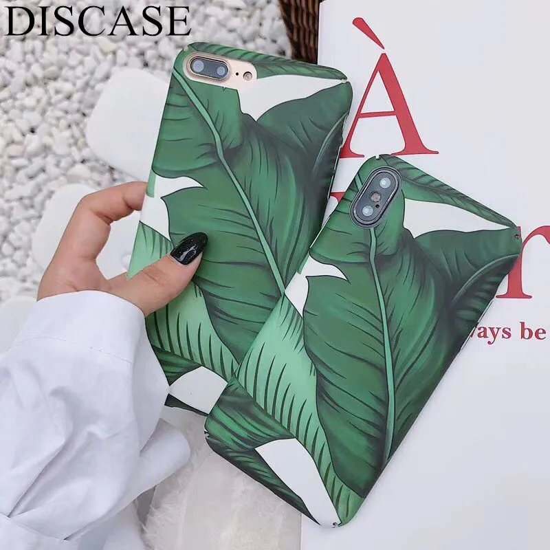 Все включено воды наклейки телефон чехол для iphone 8 7 6 6s X Мода плед летом свежий