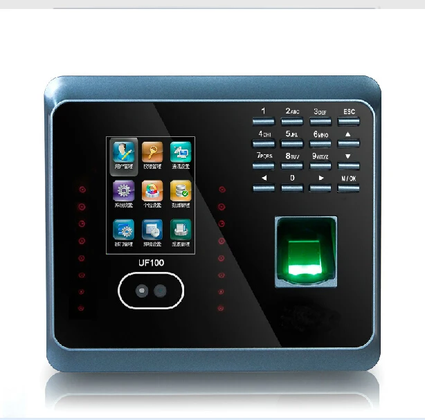 Wi-Fi лица отпечатков пальцев сотрудников рабочего времени ZK uf100plus Уход за кожей лица распознавания Системы Уход за кожей лица и фингерпринта