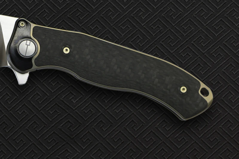 VENOM BONE DOCTOR M390 Титан+ CF Флиппер Складной нож Открытый Кемпинг Охота выживания карманные кухонные ножи для фруктов EDC инструменты
