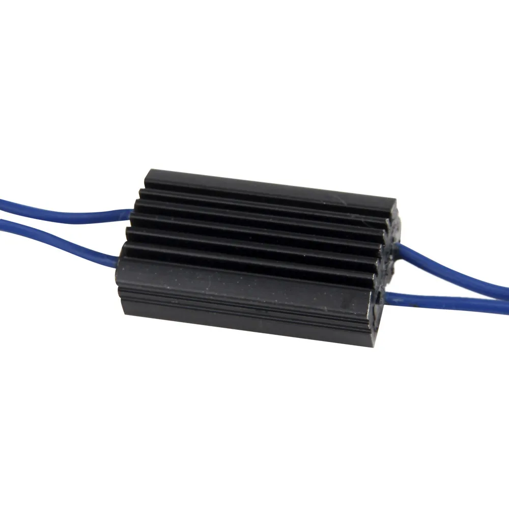 Высокое качество 12 V, 0.29A 3,2 w 17,5 см резистор для мотоцикла светодиодный сигнальный подавитель декодер Canbus Error нагрузочный резистор лампы#0710