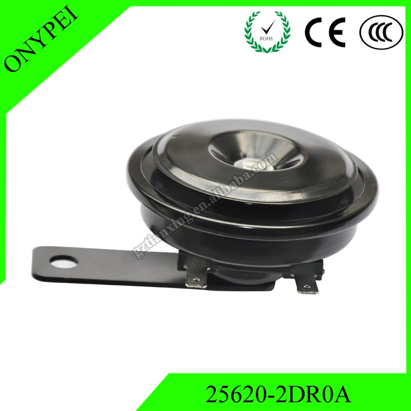

One Pair High 25610-2DR0A Low 25620-2DR0A Car Speaker Auto Great Performance Black Auto Horn For Bulebird 256102DR0A 256202DR0A