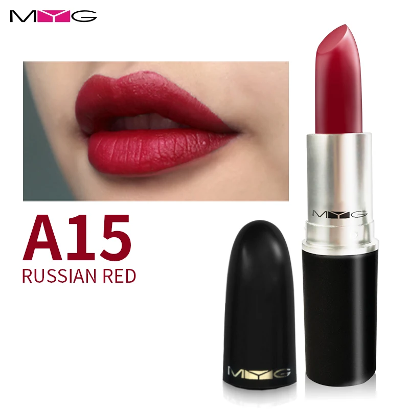 2018 новый узор матовая губная помада Ruby woo Красная водостойкая нюдовая Бесплатная