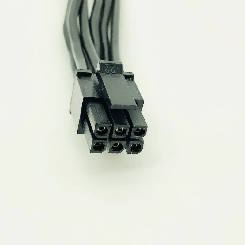 10 шт. кабель питания мини 6pin к 8pin PCIe PCI-e для Apple Mac iMAC Pro G5 Tower видео карта 18AWG 35 см 6P