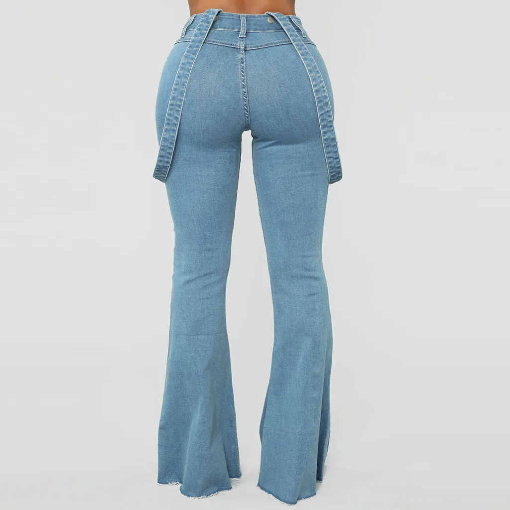 Женские брюки с высокой талией Длинные шаровары карманами Свободные