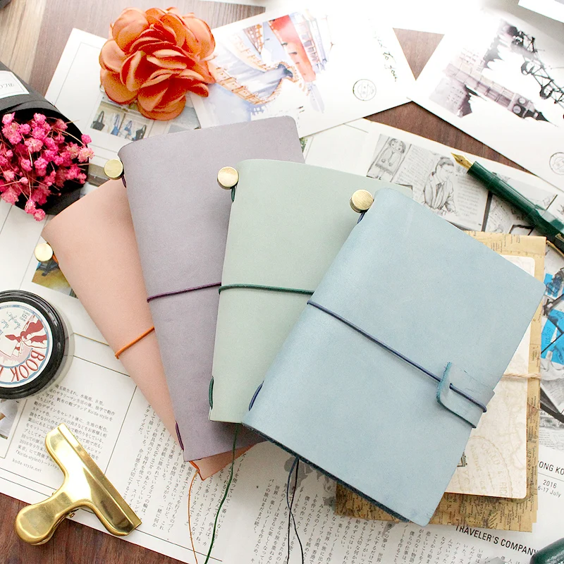 Ноутбук из натуральной кожи Fromthenon чехол для планировщика винтажный Ретро