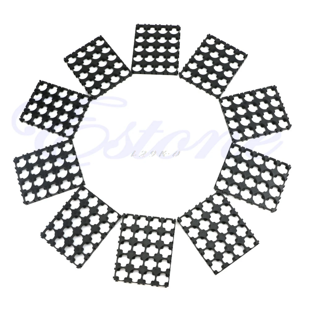 1 комплект 10 шт. 4x5 клетка Spacer 18650 батарея с излучающим корпусом пластиковый