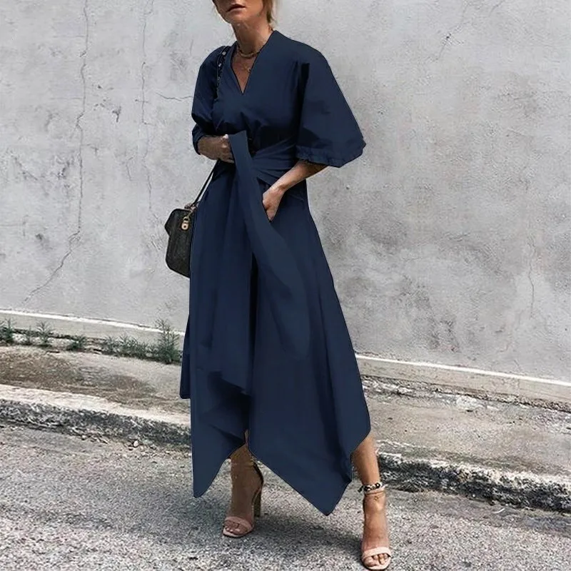 Женское Повседневное платье большого размера желтое Пляжное Платье макси с