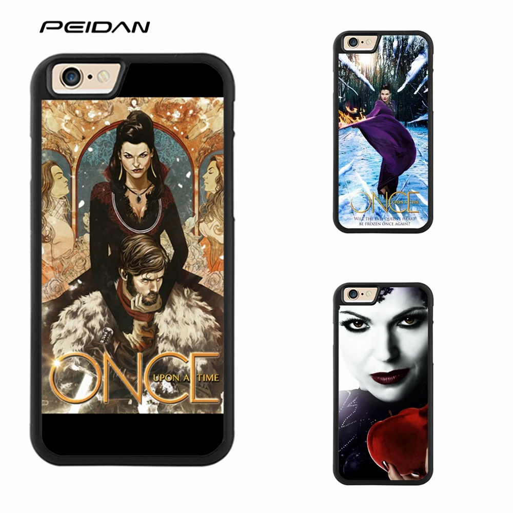 PEIDAN Swan Queen once upon a time ouat Emma phone case for iphone X 4 4s 5 5s 6 6s 7 8 plus #A106 |