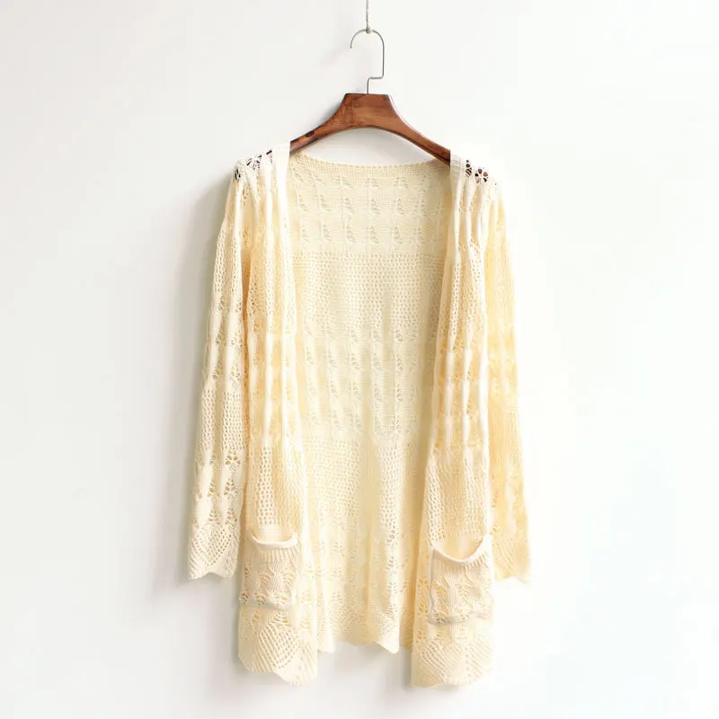 Кардиганы с длинным рукавом размера плюс весна 2018 новые модные вязаные свитера