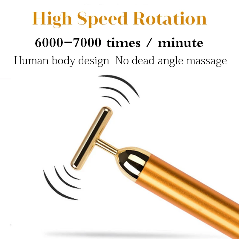 V уход за кожей лица для похудения с покрытыем цвета чистого 24 каратного золота