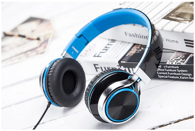 Kanen ip2050 Pattern CD Стерео Регулируемые Складные Наушники с Микрофоном для Mp3 Xiaomi IOS Android