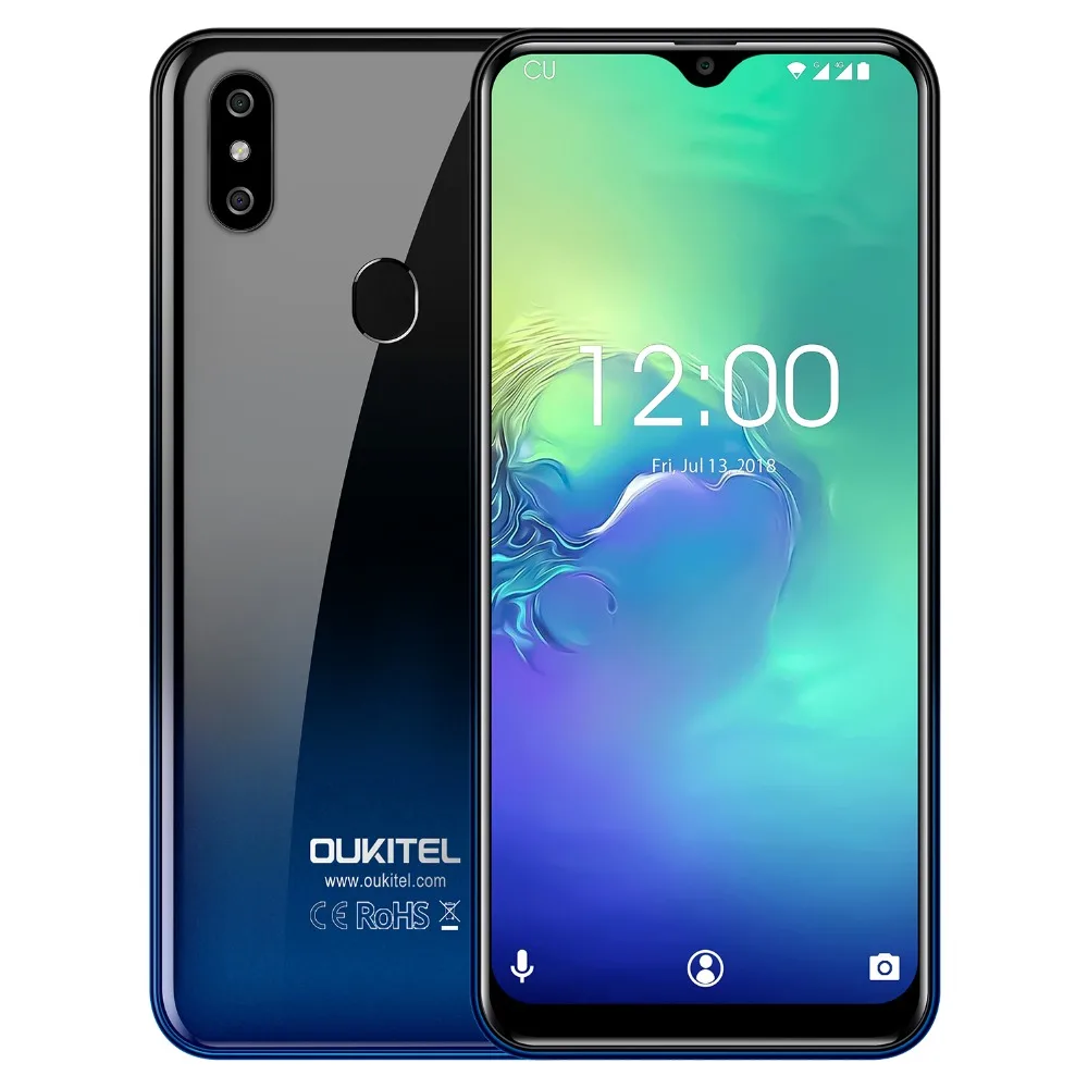 OUKITEL C15 PRO 6 088 "FHD 19:9 смартфон с четырёхъядерным процессором MT6761 ОЗУ 2 Гб ПЗУ 16 ГБ 4