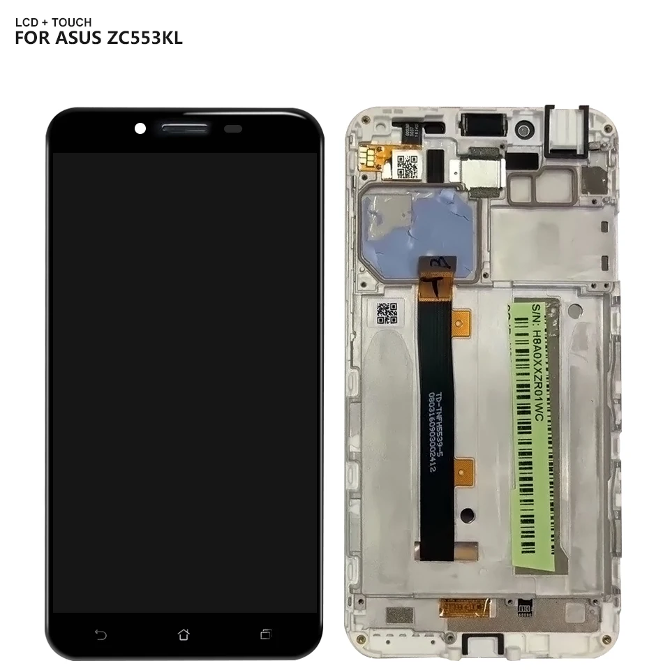 ЖК дисплей 5 дюйма для Asus ZenFone 3 Max ZC553KL дигитайзер сенсорная панель сенсорный экран