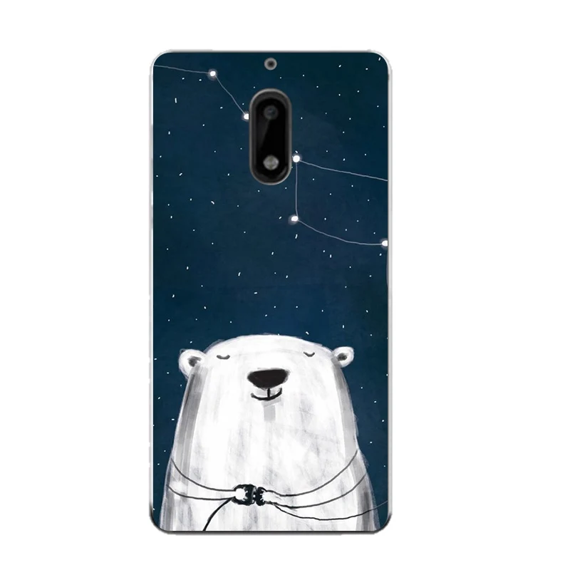 Модный мягкий прозрачный чехол из ТПУ для телефона Nokia3 5 6 8 N540 N640 N535 N830 бесплатная