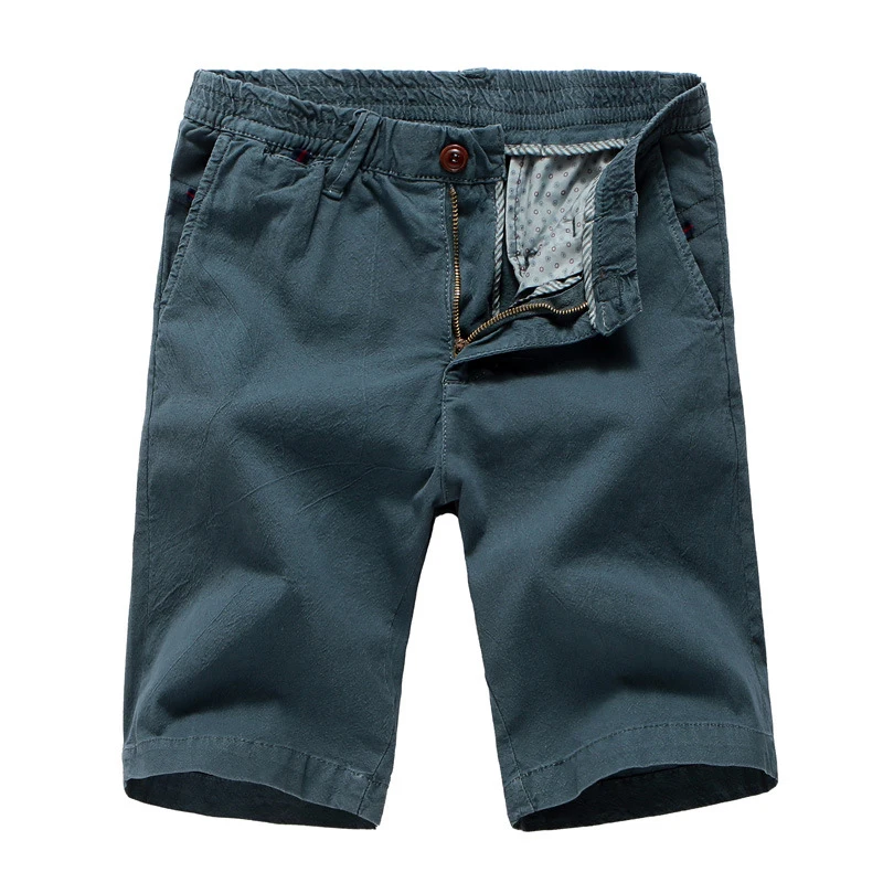 2019 летние грузовые шорты Для мужчин одноцветная Мужская Мужские в повседневном
