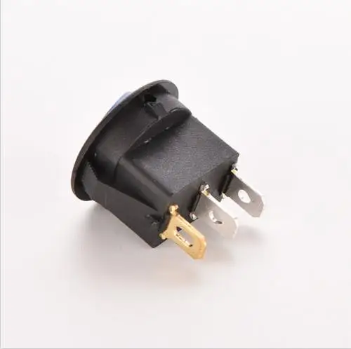 1 предмет новинка 12V 16A точка круглый рокер рычажный выключатель SPST машина лодка