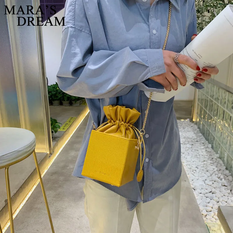 Сумка через плечо Mara's Dream 2019 Ms. Новая модная сумка в Вертикальную Полоску