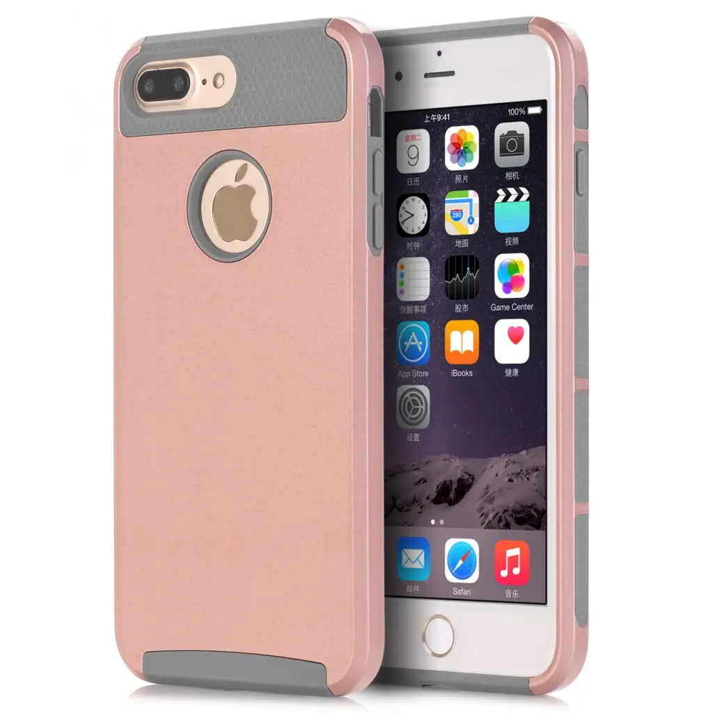 Для Apple iPhone 7/7 Plus WeFor гибридный жесткий чехол 2-в-1 Стиль для чехлы |
