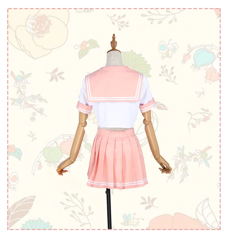 

[Stock] Anime! Fate/Grand Order Astolpho JK Sailor Uniform Suit Cosplay Costume For Women Free Shipping