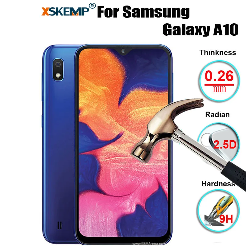 XSKEMP для Samsung Galaxy A10 настоящая Высококачественная защитная пленка из закаленного