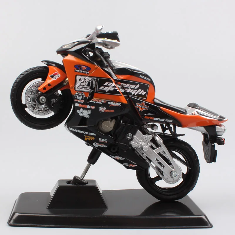 1:18 весы Newray Honda cbr CBR600RR racer Аарон Colton Мотоцикл Велосипед литья под давлением road