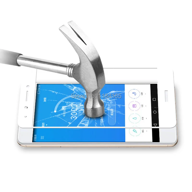 3d качество полное покрытие экрана закаленное стекло-экран протектор для huawei honor 6c