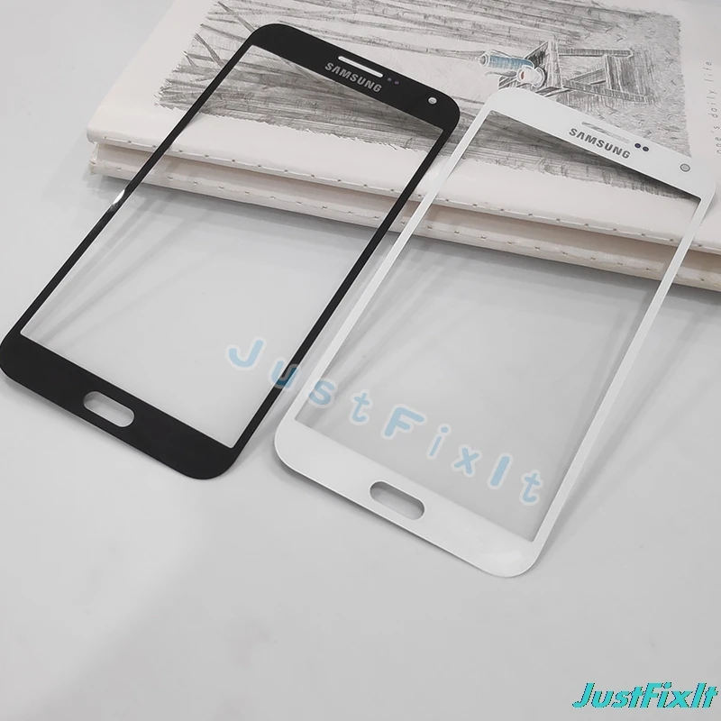 Внешнее стекло E7 для Samsung Galaxy E700 E700F E700M переднее сенсорный экран панель