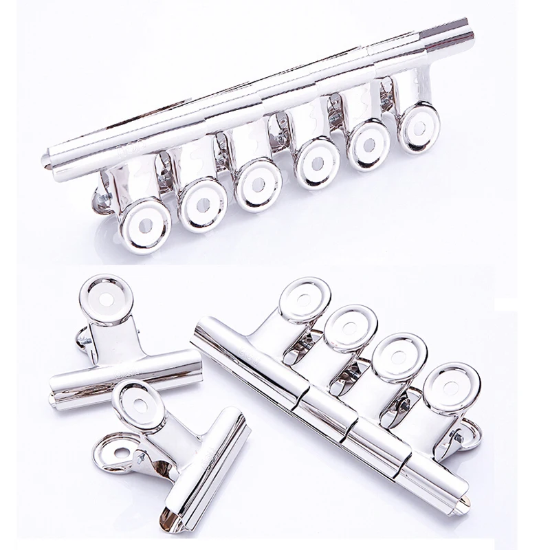 50 шт. высокое качество металл Офисная бумага скрепки для документов зажимы