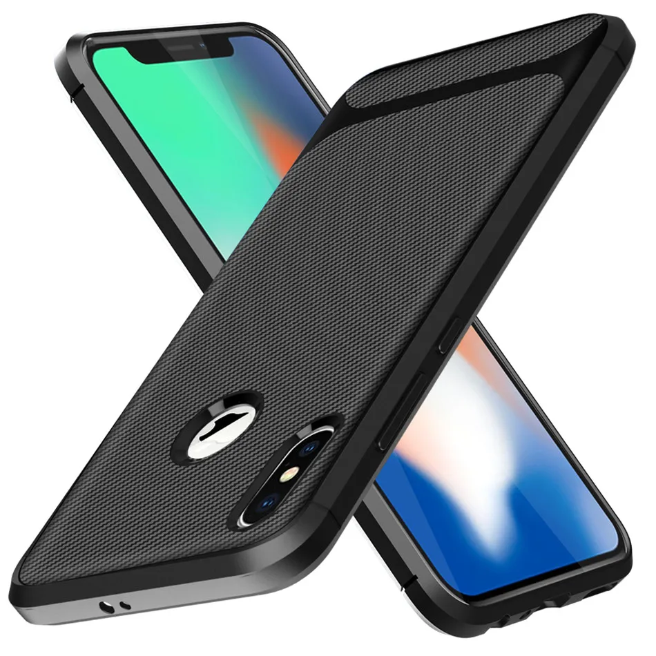 2019 новый черный твил чехол из углеродного волокна для iPhone X XS XR противоударный |