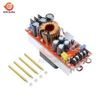 1500w 30a step up module boost converter constant current power supply module with fan dc dc 10 60v to 12 90v adjustable module