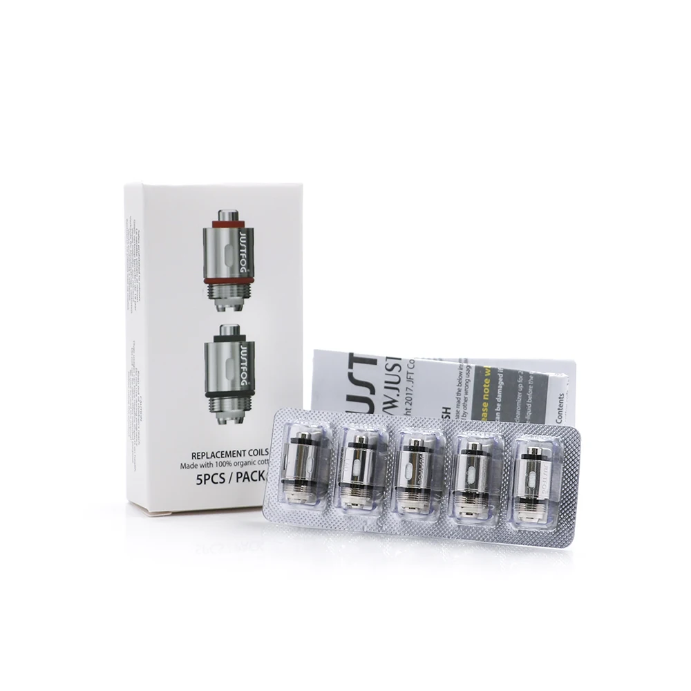 20 шт./лот JUSTFOG Q16 катушки 1.2ohm и 1.6ohm японский органический хлопок комплект катушек для Q16 Q14 S14 G14 C14 starter kit