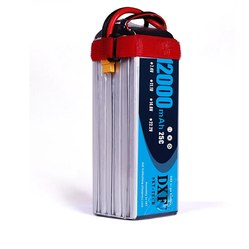 Аккумулятор DXF Lipo хорошего качества 22 2 в 6S 12000 мАч 25C-50C Ру AKKU батарея для самолета