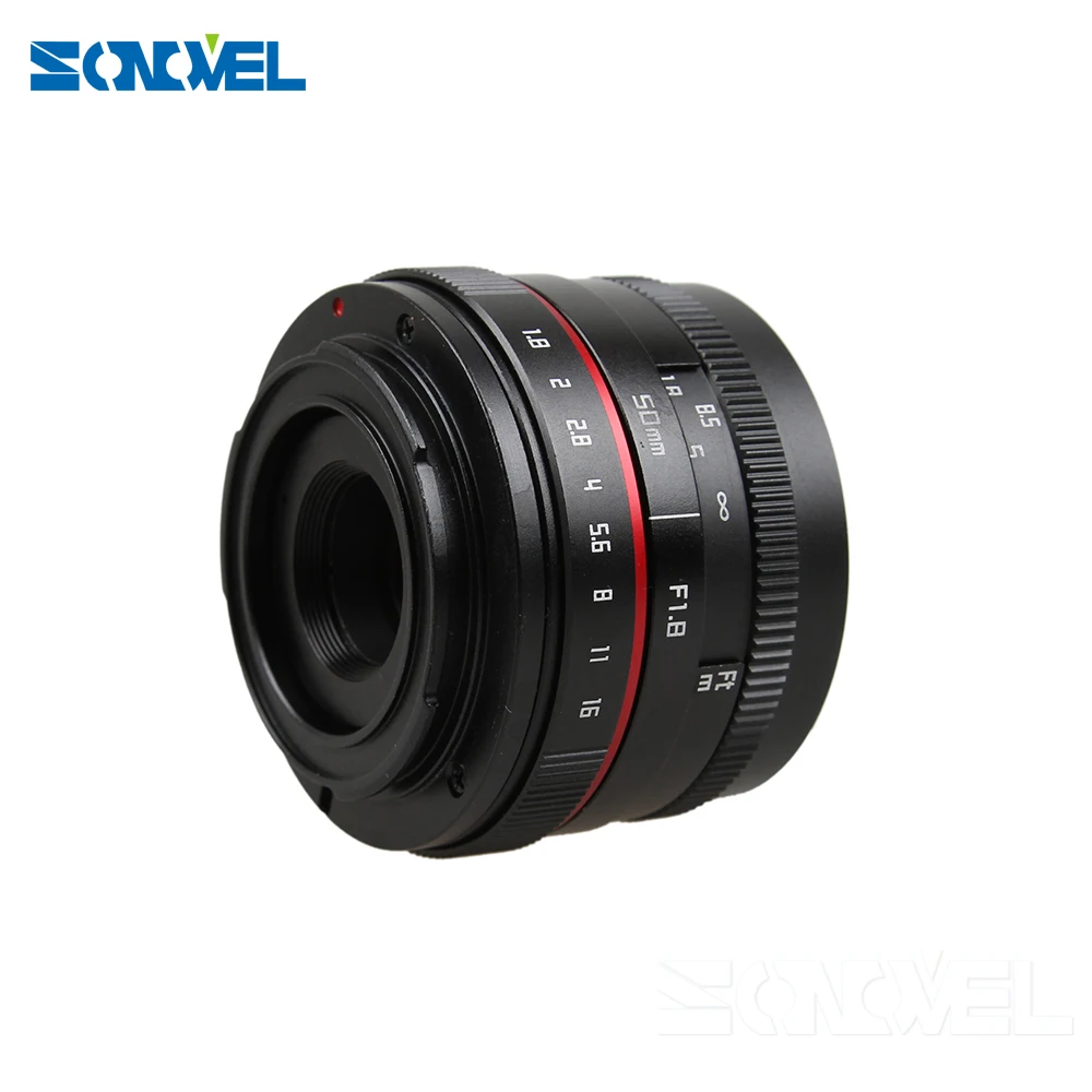 Новинка объектив для камеры SONY E с креплением 50 мм f/1 8 A6500 A6300 A6100 A6000 камер серии NEX