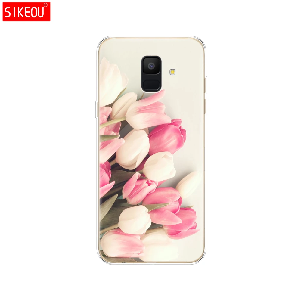 12067 Силиконовый чехол для samsung Galaxy A6 чехол Dual SIM SM A600 A600F для samsung A6 plus A605 A605F чехол защитный чехол - Цвет: 12067