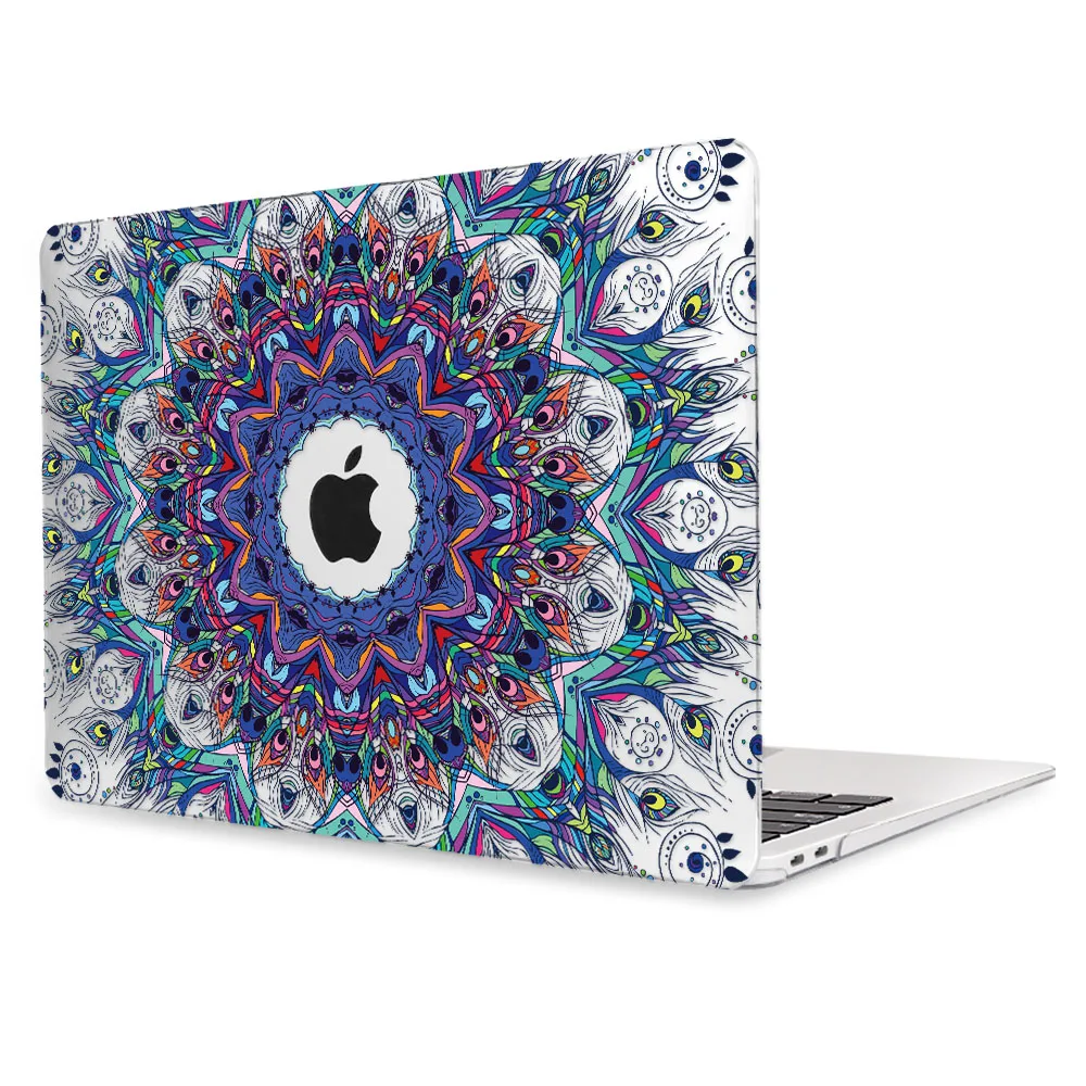 Чехол Redlai с рисунком совы для MacBook Air 13 дюймов, чехол A1932 A1466 для Mac Pro 16 A2141, чехол с сенсорной панелью 13 15 дюймов
