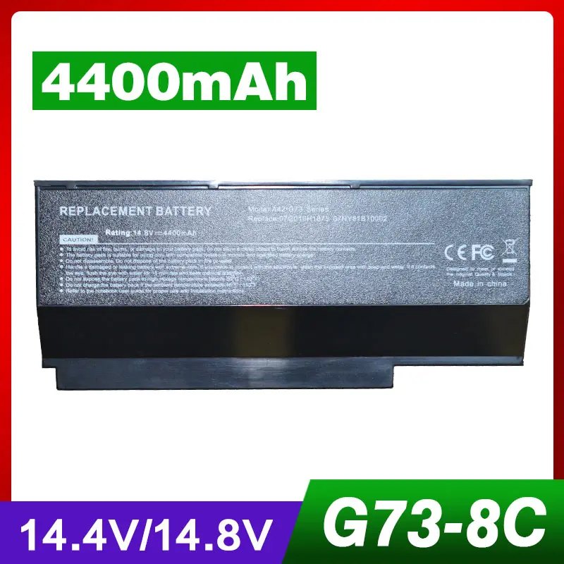Аккумулятор для ноутбука ASUS 4400 мА/ч 14 8 в A42 G53 G73 G73G G73J G53S G73S A43 С.|laptop battery|battery for