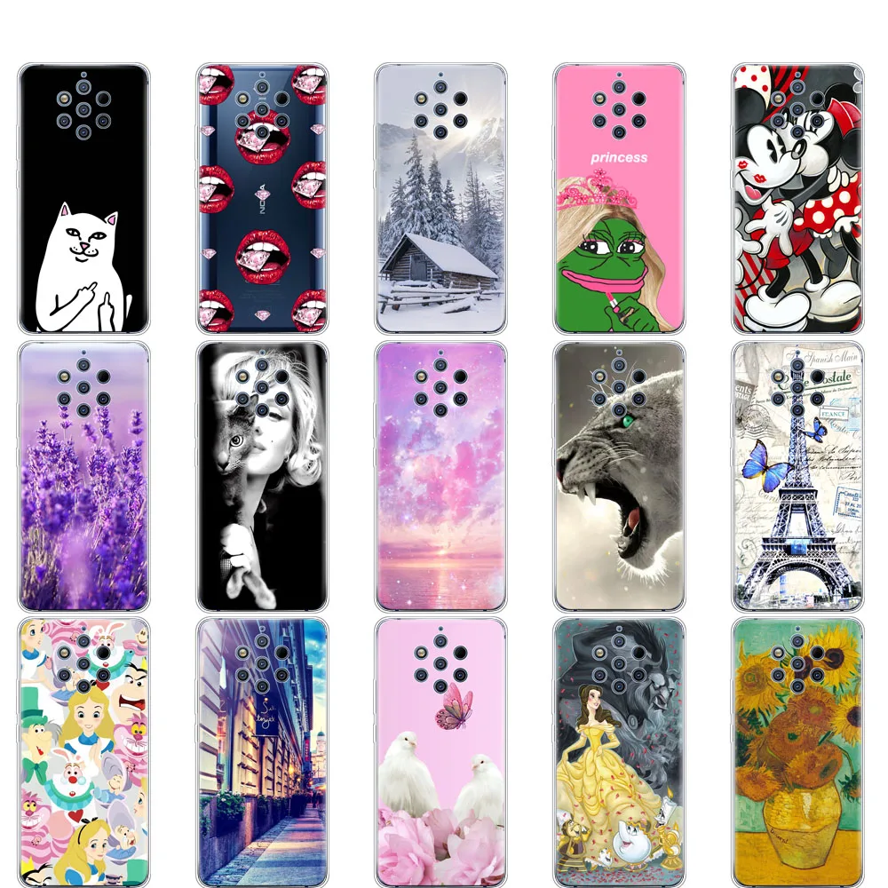 Для Nokia 9 PureView чехол задняя крышка для Pure View чехлы телефонов Силиконовый ТПУ Nokia9