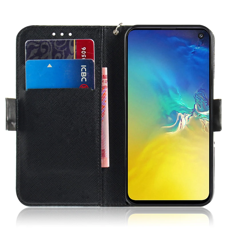 Роскошный модный кожаный чехол для Samsung Galaxy J3 J5 2016 кошелек держатель карт