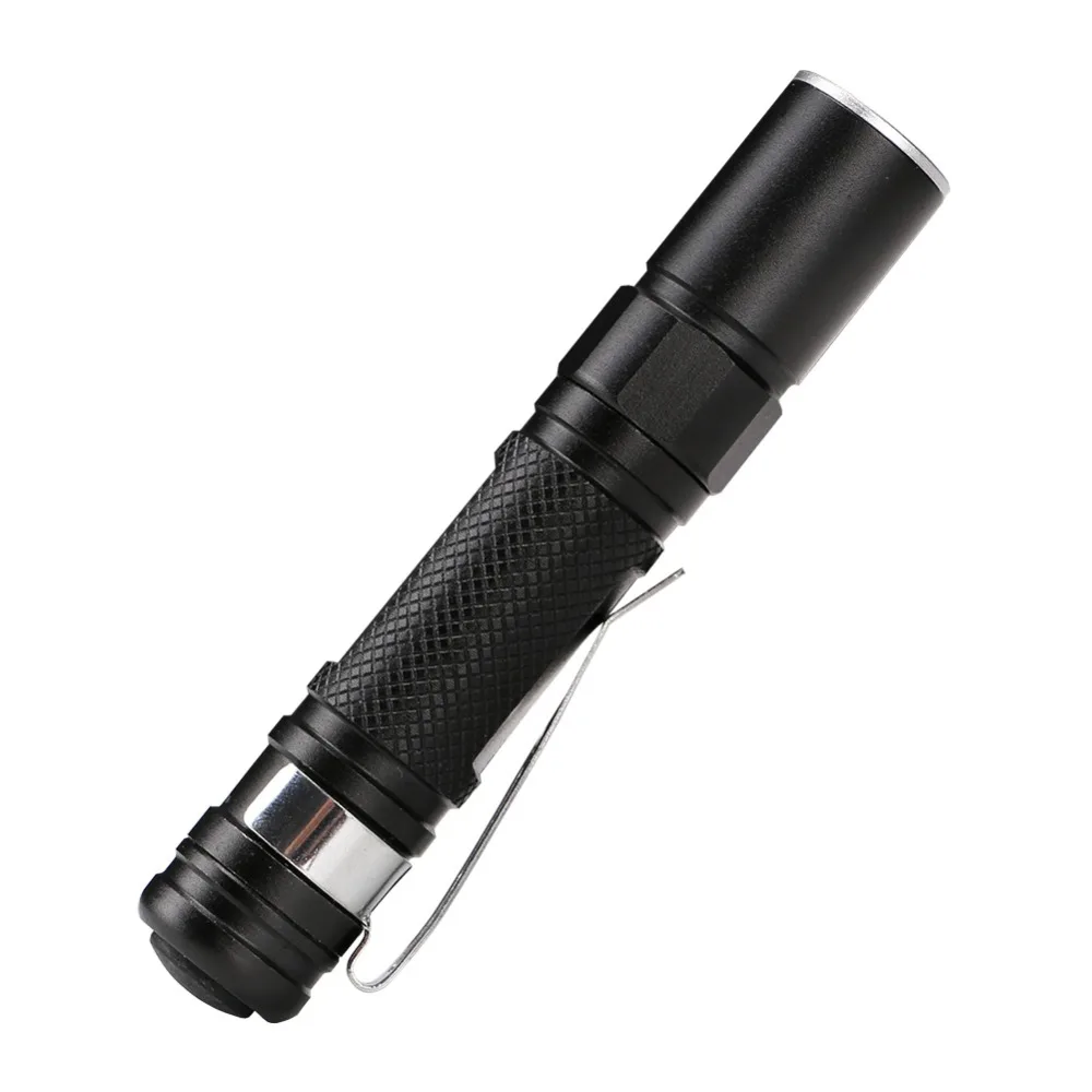Портативный мини-светильник-ручка CREE Q5 2000LM светодиодный светильник Фонарь карманный светильник водонепроницаемый фонарь AAA Мощный светодиодный фонарь для охоты