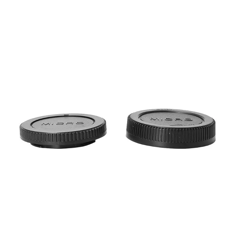 OOTDTY Camera Body Cover Rear Lens Cap Protection Dustproof Plastic Replacement for Olympus Panasonic Micro 4/3 Mount | Электроника